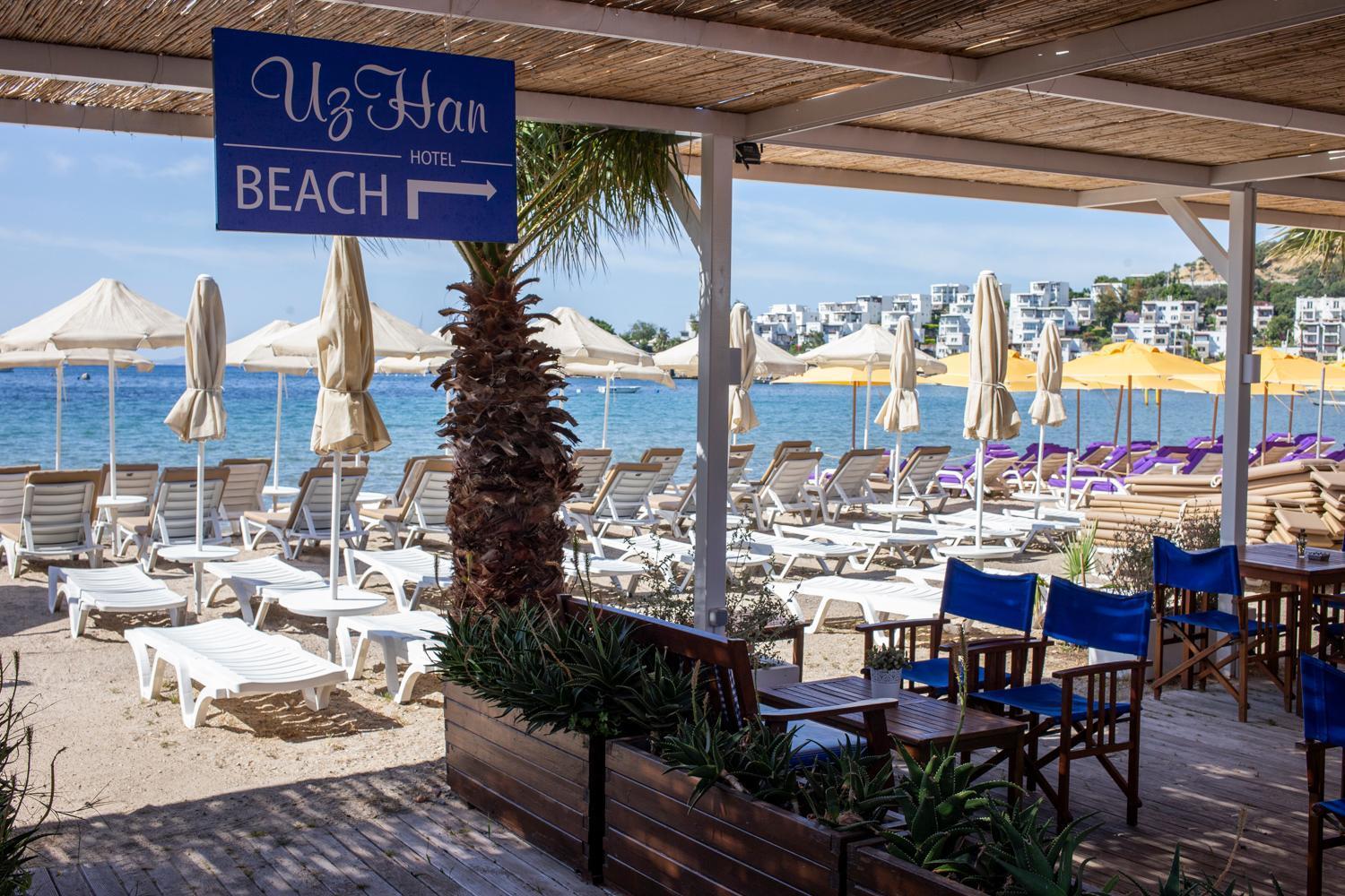 Uzhan Beach Hotel Bitez Buitenkant foto